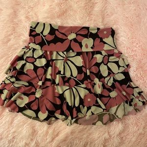 y2k floral skirt:)